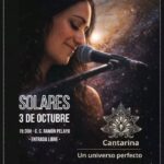 Concierto de Cantarina en C.C. Ramón Pelayo, Solares