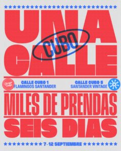Feria Vintage El Cubo en Santander, septiembre 2026