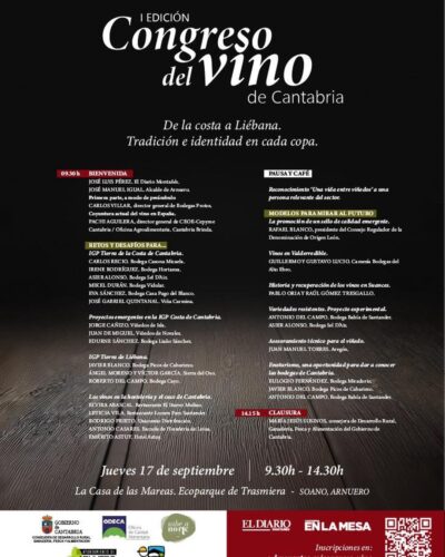 I Congreso del vino de Cantabria en La Casa de las Mareas