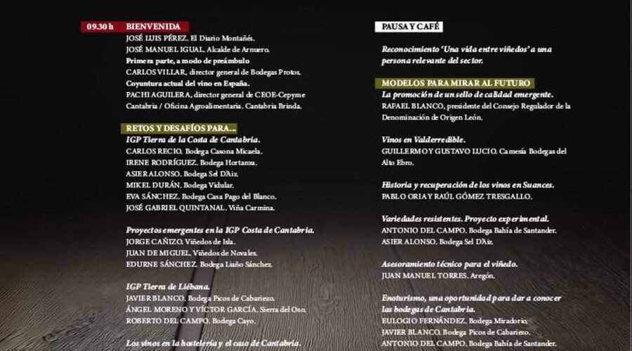 I Congreso del vino de Cantabria en La Casa de las Mareas