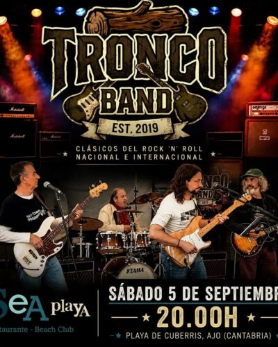 Tronco Band en directo en SEA playa