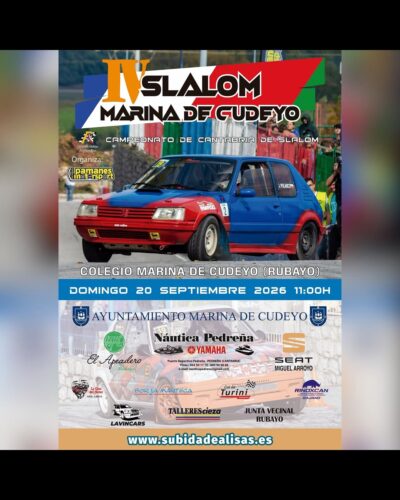 IV Slalom Marina de Cudeyo en Rubayo, Cantabria