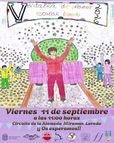 Batalla de Flores Escolar en Alameda Miramar Laredo 2026
