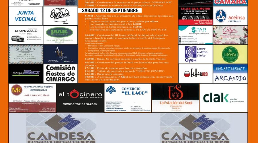 Fiestas de Ntra. Sra. de Solares en Camargo 2026