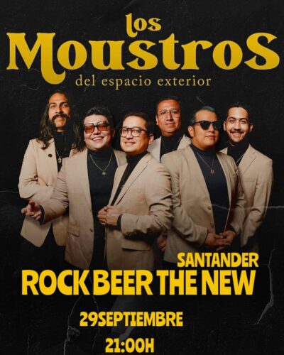 Los Moustros del espacio exterior en Rock Beer The New