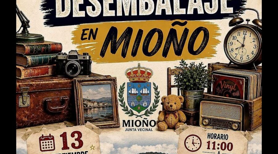 Primera Feria de Desembalaje en Junta Vecinal Mioño 2026