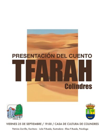 Presentación del cuento Tfarah en Casa de Cultura de Colindres