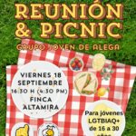 Reunión y picnic del Grupo Joven de ALEGA en Santander 2026