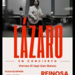Concierto de Lázaro en Plaza de España, Reinosa