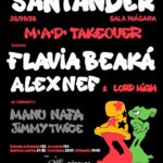 M.A.D. Takeover en Sala Niágara, Santander