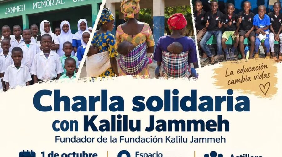 Charla Fundación Kalilu Jammeh en Espacio Fermín Molino