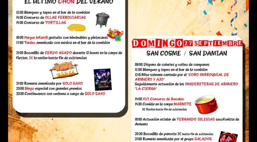 Fiestas de Arnuero Los Santos Mártires en Barrio La Venera