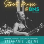 Stephanie Josine en directo en BNS Street Food
