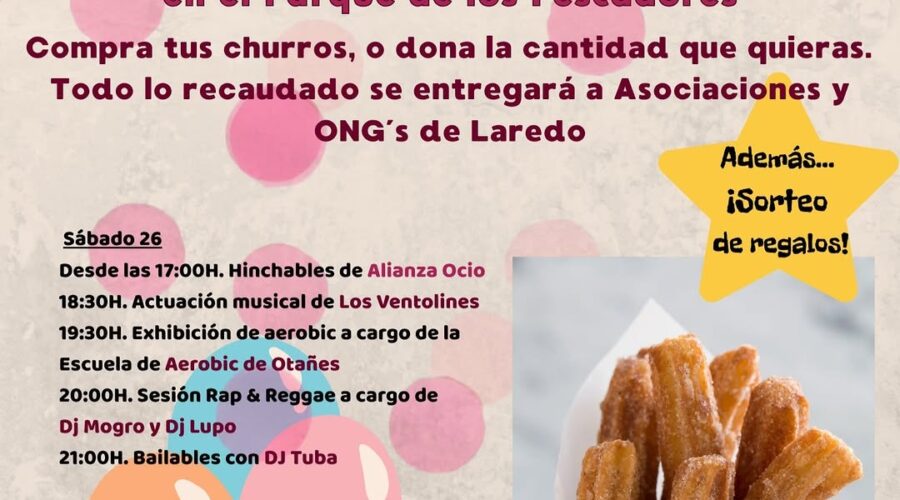 Gran Finde Solidario Churrimóvil en Laredo, Cantabria 2026
