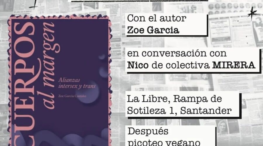 Presentación de Cuerpos al margen en La Libre, Santander
