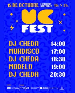 Festival UC FEST 2026 en Escenario Santander