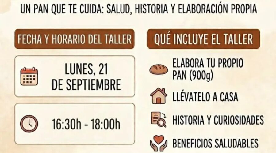 Taller de Trigo Sarraceno en El Obrador de María 2026