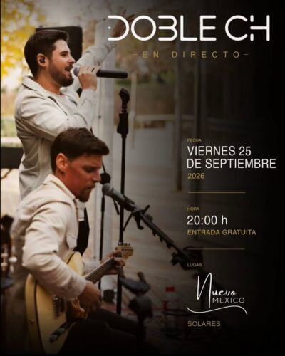 Concierto gratuito de Doble Ch en Nuevo México, Solares