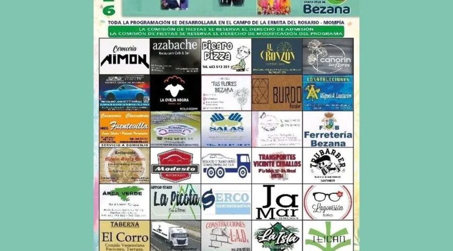 Fiestas de la Virgen del Rosario en Mompía, Bezana 2026