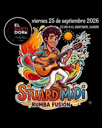 Concierto de Stuard MIDI en El Surtidor, Sarón