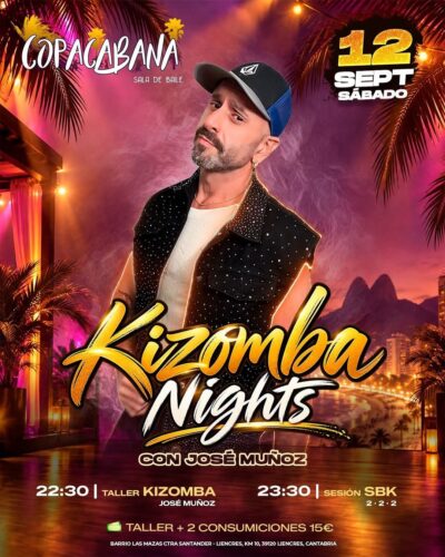 Kizomba Nights en Copacabana, Liencres