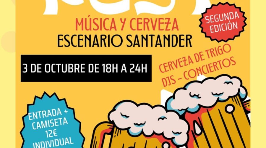 Oktoberfest en Escenario Santander 2026