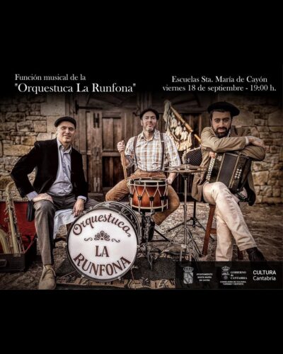 Orquestuca La Runfona en directo en Santa María de Cayón