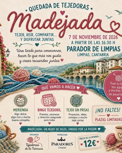 Madejada 2026 — Quedada de Tejedoras en Parador de Limpias