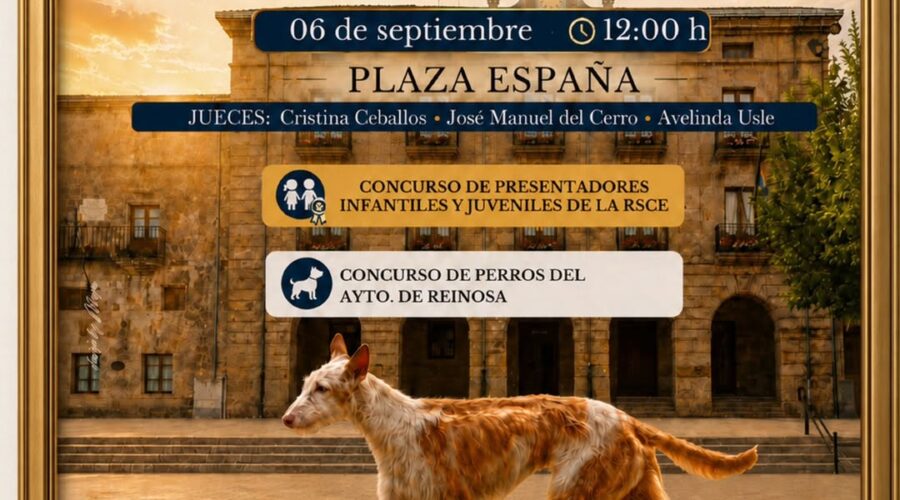 XXXI Concurso Nacional Canino de Reinosa en Plaza de España 2026