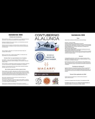 Contubernio Alalunga 2026 en Bodega Bahía de Santander