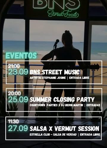 BNS Summer Closing Party en BNS Street Food, Santander