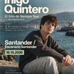 Íñigo Quintero en directo en Escenario Santander