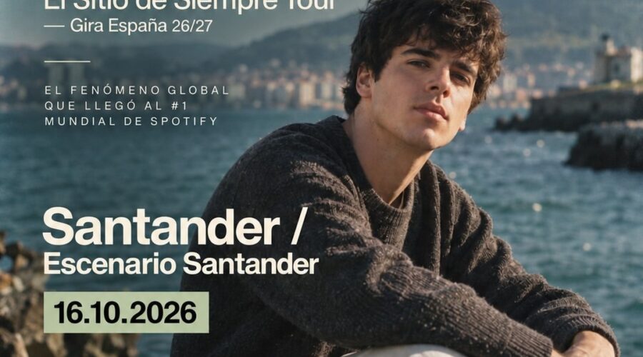 Íñigo Quintero en directo en Escenario Santander