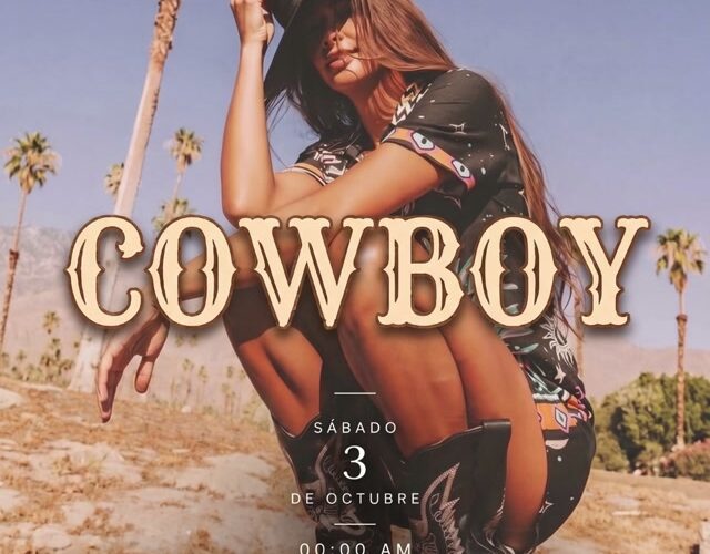 COWBOY: fiesta en Bandida, Santander el 3 de octubre de 2026