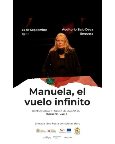 Manuela. El vuelo infinito en Auditorio Bajo Deva, Unquera