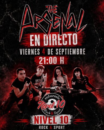 The Arsenal en directo en Nivel 10, Santoña
