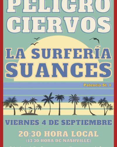 Peligro Ciervos en La Surfería, Suances