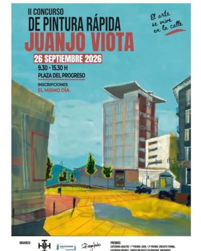 II Concurso de Pintura Rápida Juanjo Viota en Santander
