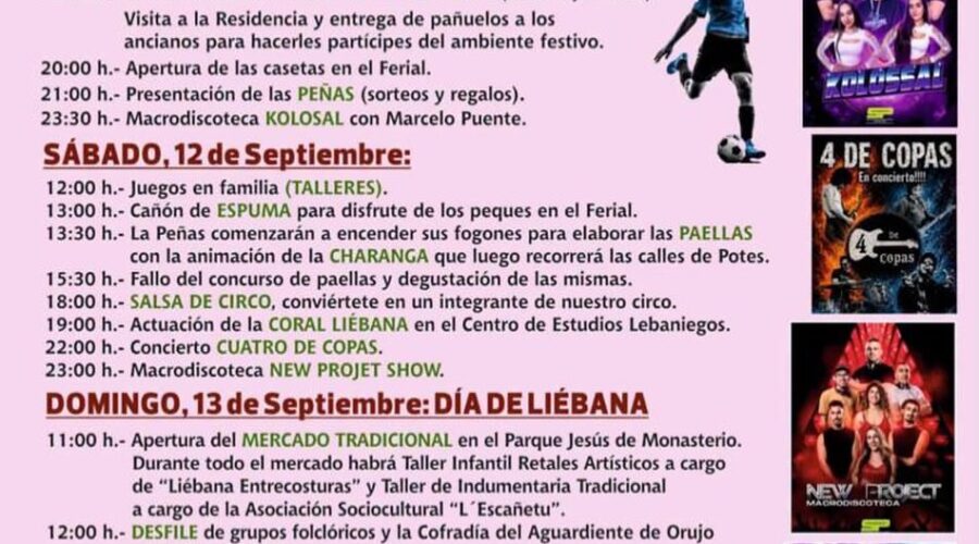 Fiestas de la Cruz Potes 2026