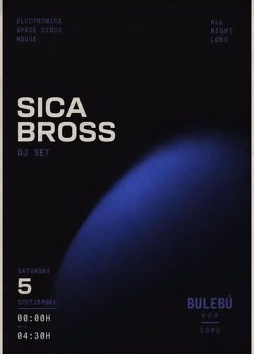Sica Bross DJ Set en Bulebú, Somo
