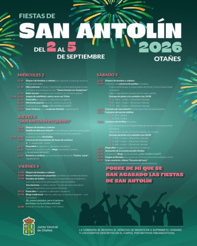 Fiestas de San Antolín 2026 en Castro Urdiales