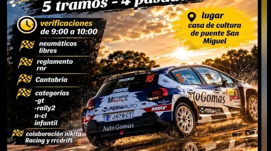 1o Rallyslot en Casa de Cultura de Puente San Miguel