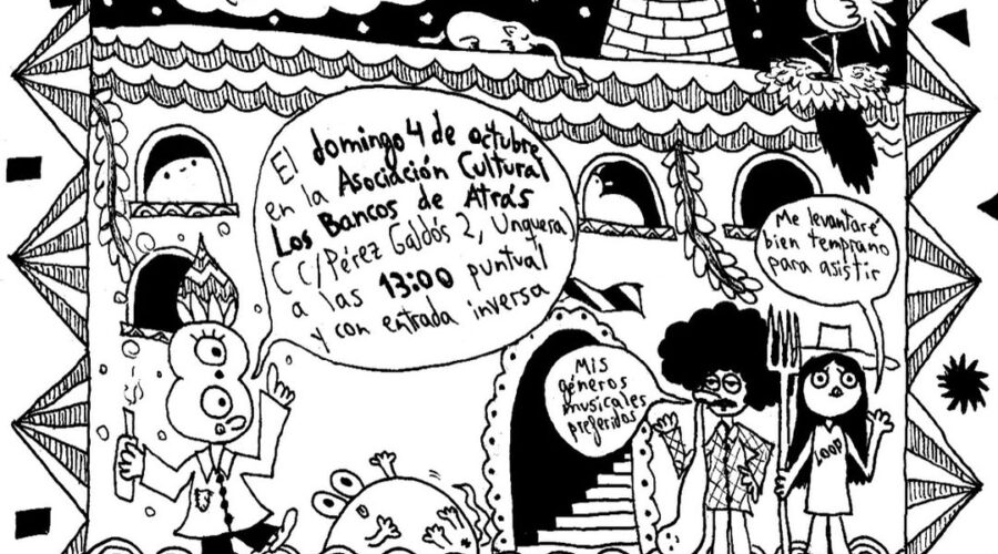 Comegente, Former Child y Estrume en Los Bancos de Atrás