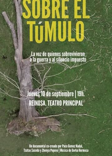 Proyección de Sobre el túmulo en Teatro Principal de Reinosa