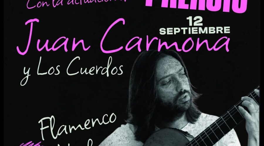 Juan Carmona y Los Cuerdos en directo en Palacio de Albaicín