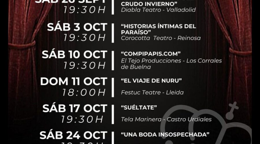 Otoño Teatral 2026 en el Teatro Vimenor de Vioño, Piélagos