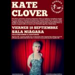 Kate Clover en directo en Sala Niágara, Santander