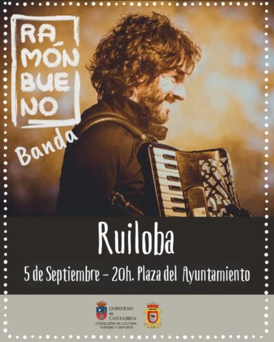 Concierto de Ramón Bueno en Plaza del Ayuntamiento, Ruiloba