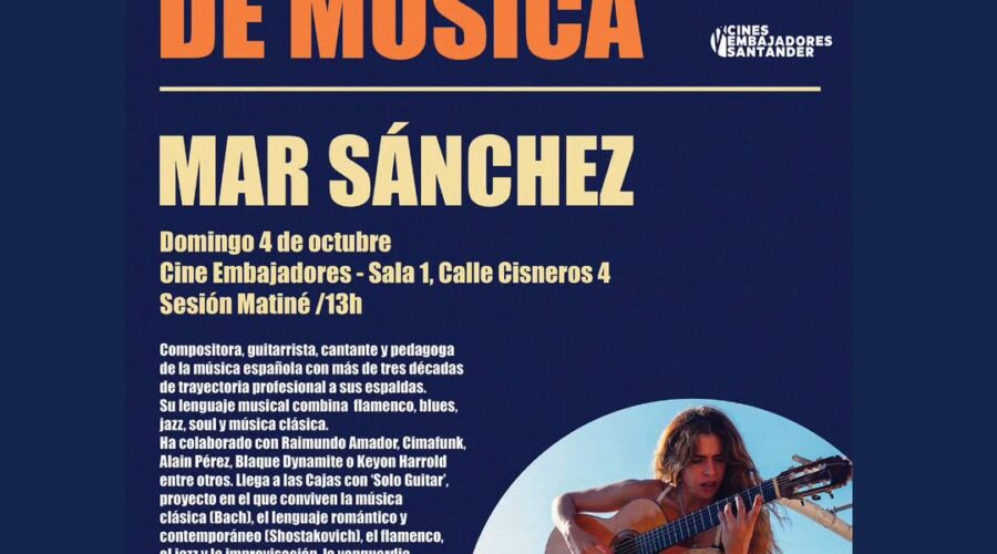 Concierto de Mar Sánchez en Cines Embajadores, Santander