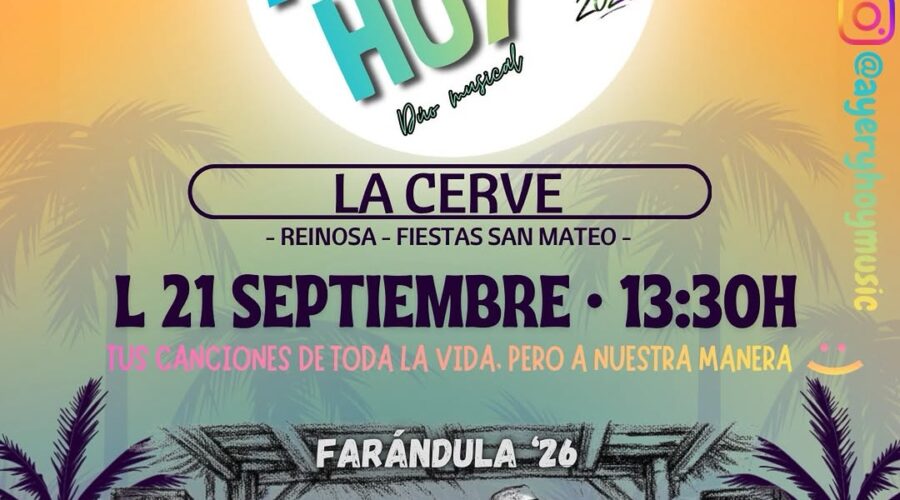 Concierto del dúo Ayer y Hoy en La Cerve, Reinosa